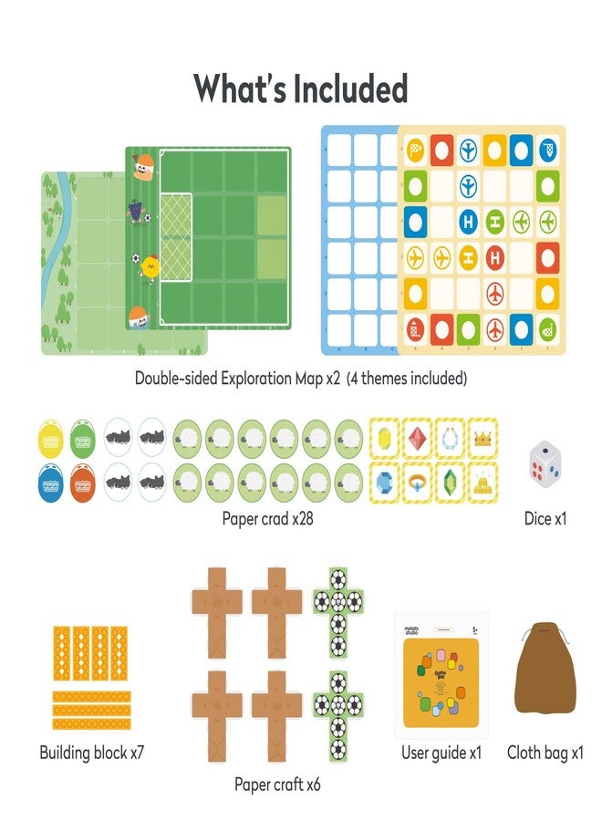 MatataStudio Game Box with 5 Programming Board Games for Coding Set & Pro Set, Education Add-on with Rich Learning Materials for Kids Aged 4-10 - Image 5